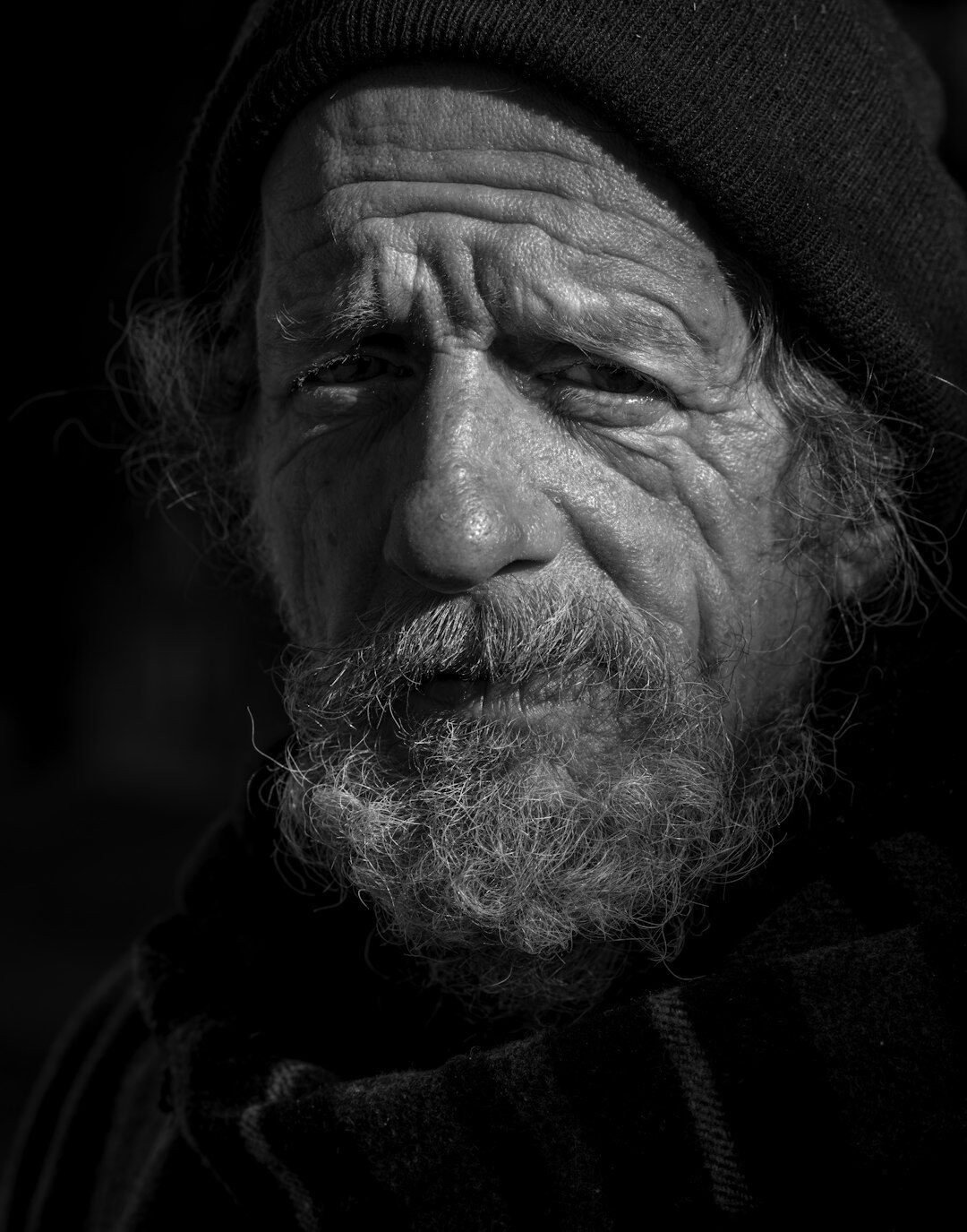 old fisherman portrait