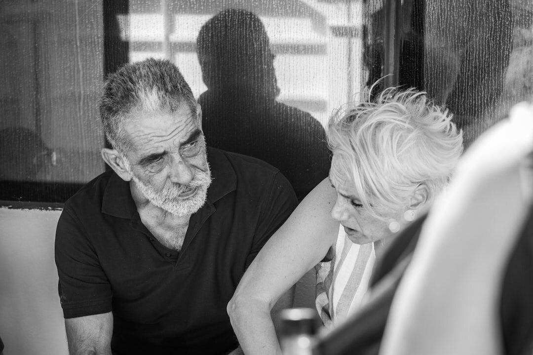 elderly woman storytelling